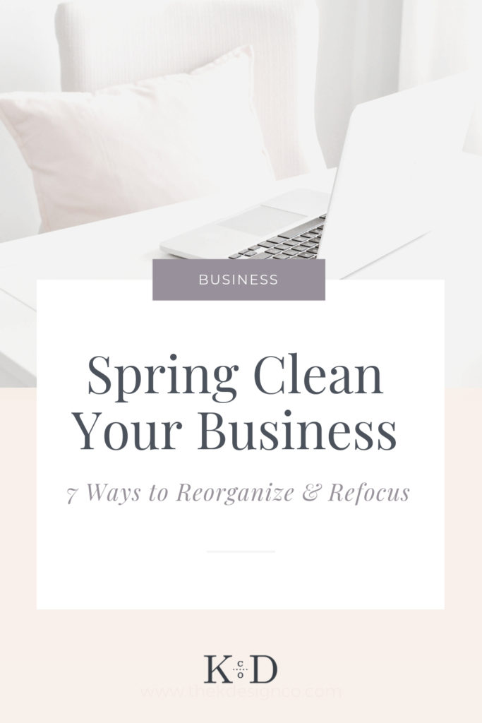 spring clean your business