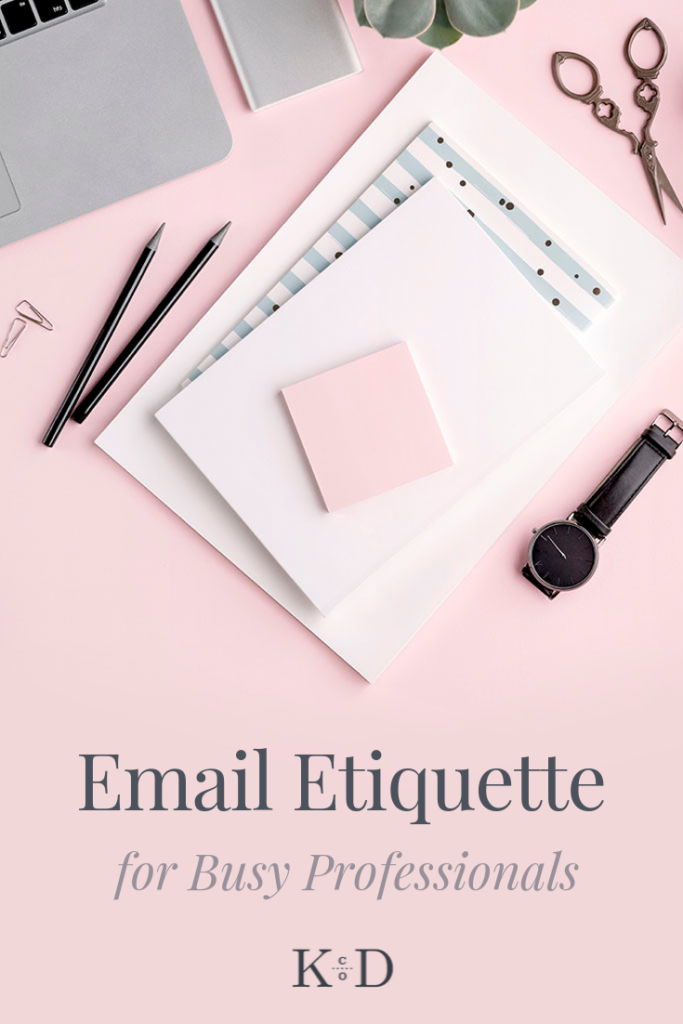 email etiquette