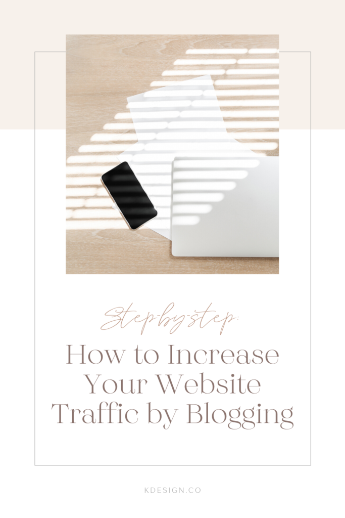 how to increase website traffic by blogging