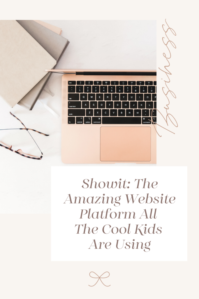 Showit - The amazing website platform all the cool kids are using