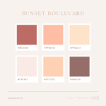 20 Gorgeous & Girly Color Palettes for Your Website - K Design Co.