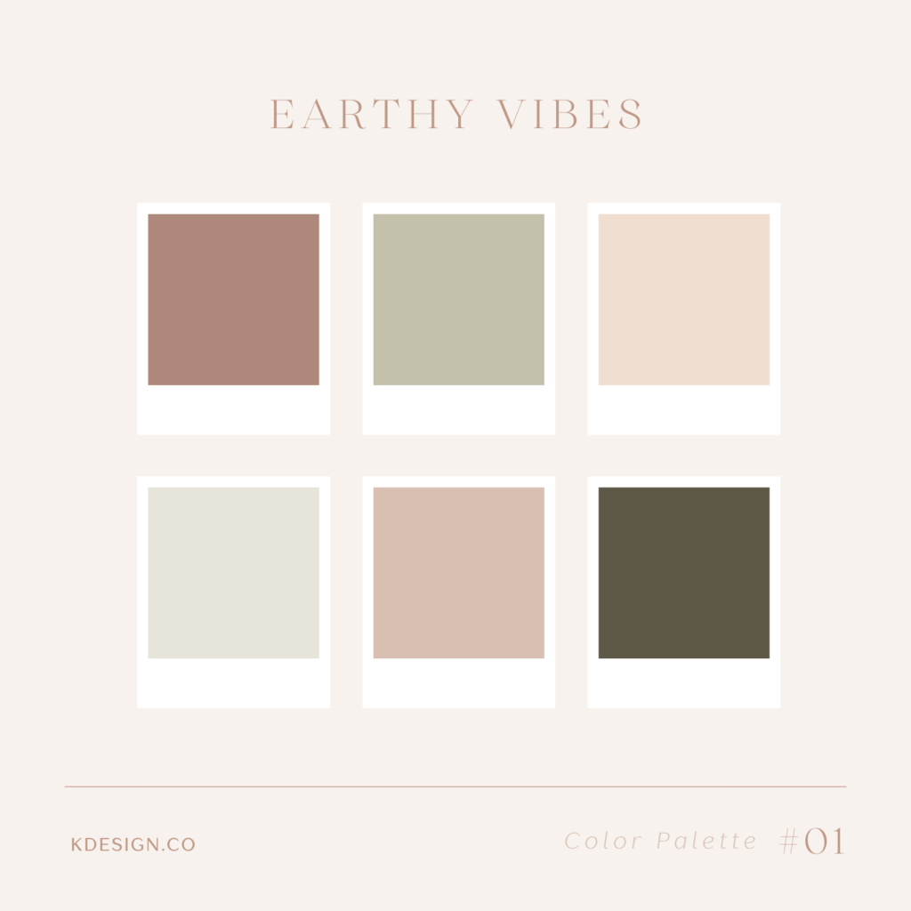 earthy vibes color palette