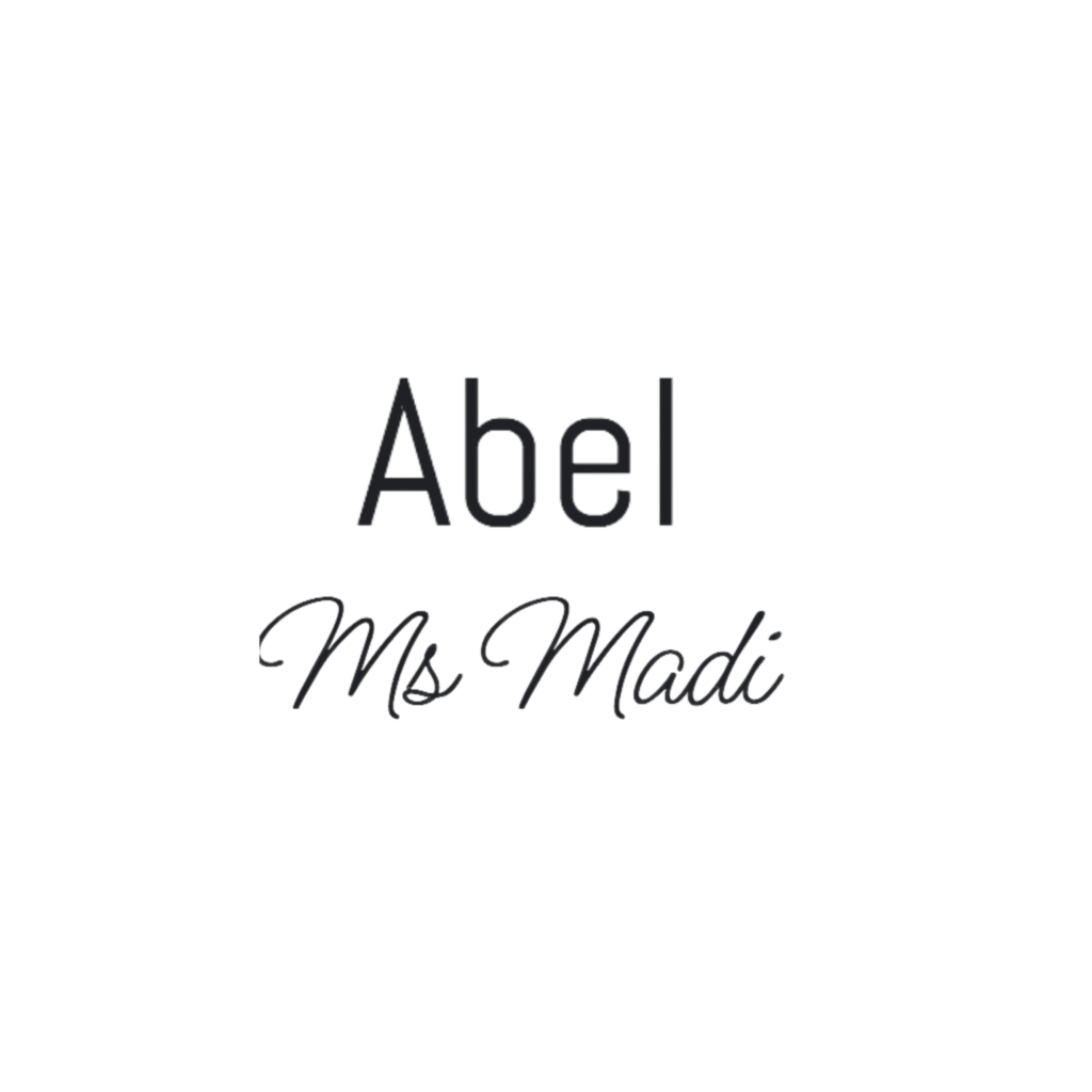 Abel + Ms Madi Google font combination