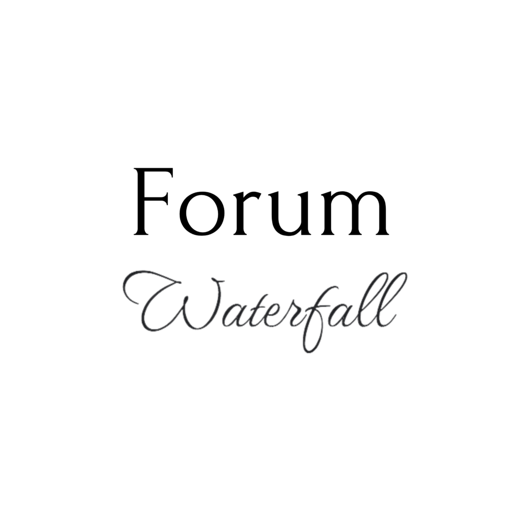 Forum + Waterfall Google Font pairing
