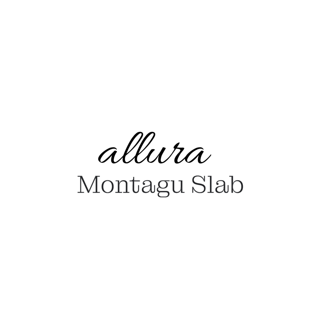 Allura + Montagu Slab Google font pairing