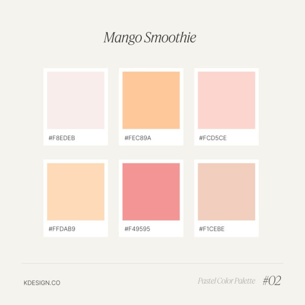 29 Beautiful Pastel Color Palette Examples with Color Codes