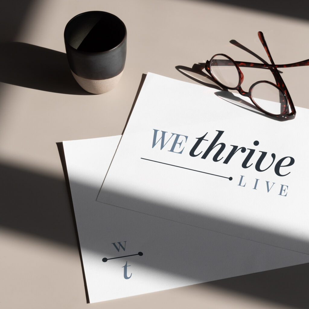 wethrive logo design