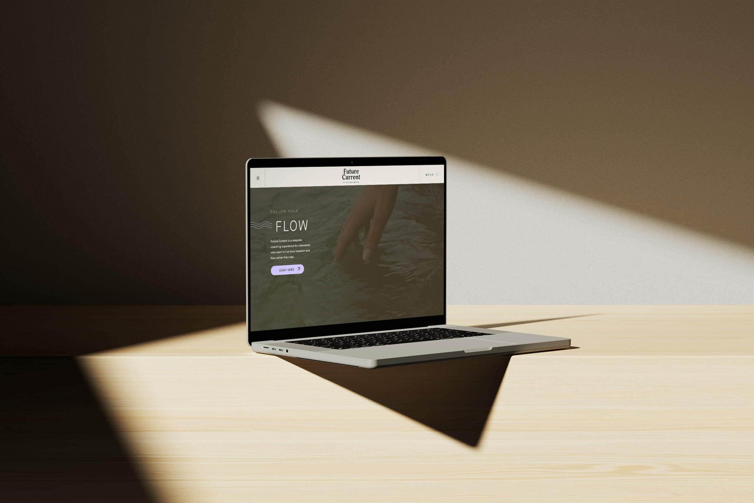 website design for business coach, Melyssa Griffin